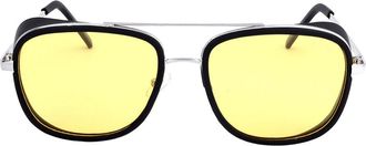 Lee Cooper LC1028 C01 Mens Sunglasses Black Size 57