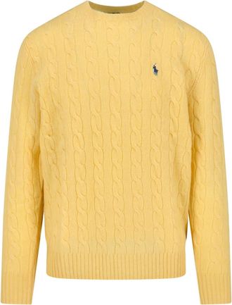 Polo Ralph Lauren Logo Braided Sweater