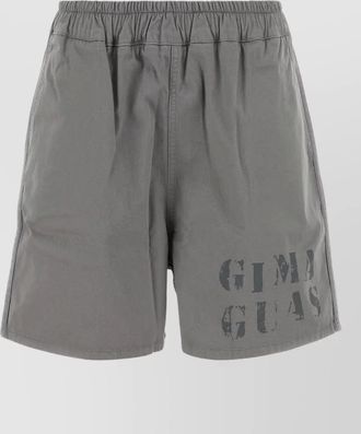 Gimaguas cotton shorts printed design back pocket