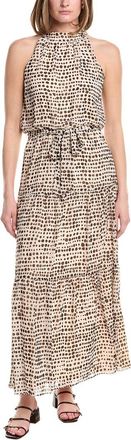 Julia Jordan Printed Sleeveless Midi Dress