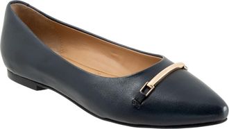 Trotters Everly Bit Flat in Navy at Nordstrom, Size 10.5