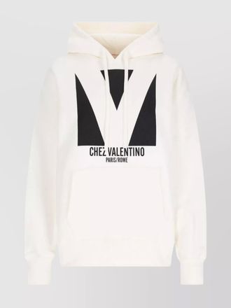 Valentino hooded kangaroo pocket knitwear