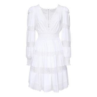 Dolce & Gabbana Short Dress - Dresses - Mujer - Blanco - M