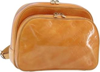 Louis Vuitton Pre-owned Cross Body Bags, female, Orange, Size: ONE SIZE Pre-owned Marshmallow Pink Patent Leather Backpack