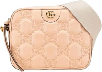 Gucci Pre-owned Cross Body Bags, female, Beige, Size: ONE SIZE Pre-owned Cross Body Bag