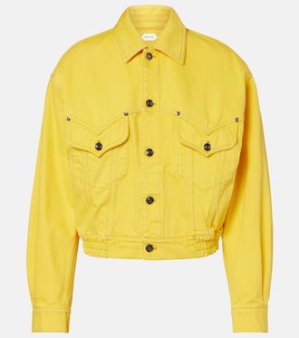 Versace Denim blouson jacket