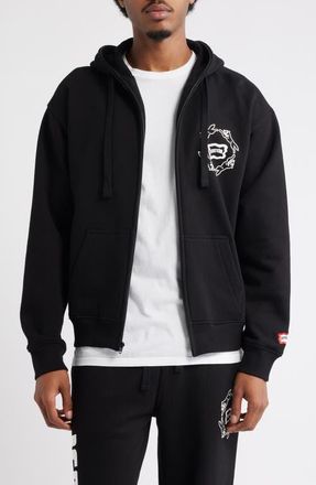 Icecream Loop Cotton French Terry Hoodie in Black at Nordstrom, Size Medium