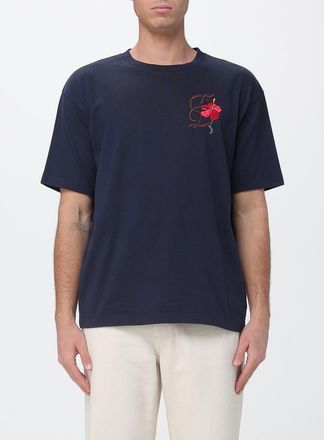 Dr&ocirc;le de Monsieur T-shirt in cotone con fiore Dr&ocirc;le De Monsieur