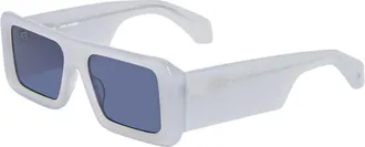 Off-white Unisex Black Rectangular Sunglasses OERI140TROY 0945