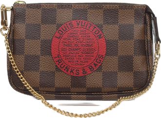 Louis Vuitton Brown Damier Canvas Damier Canvas Pochette Pouch (Pre-Owned)