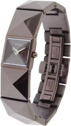 Fendi Pre-owned Watches, female, Brown, Size: ONE SIZE Pre-owned Vintage Watch