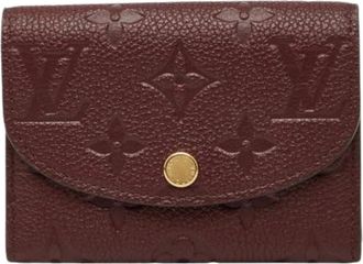 Louis Vuitton Custodia per biglietti da visita Monogram Empreinte Pre-owned - - Pre-owned - Donna - Marrone - ONE SIZE