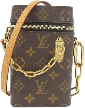 Louis Vuitton Borsa porta telefono Monogram Pre-owned - - Pre-owned - Donna - Marrone - ONE SIZE
