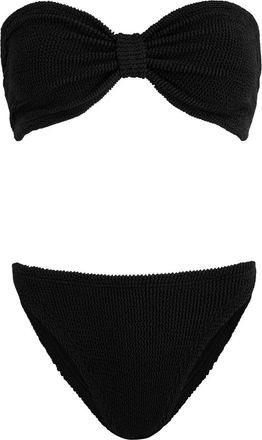 Hunza G Jean Seersucker Bikini - Black - One Size