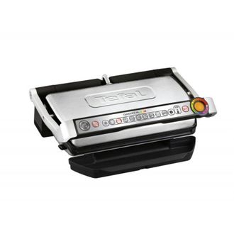 T-fal Optigrill+ Xl Barbacoa De Contacto Con Ajuste Autom&aacute;tico De Temperatura 9 Programas Autom&aacute;ticos Superficie De Parrilla Xl Incluye Bandeja Para Hornear