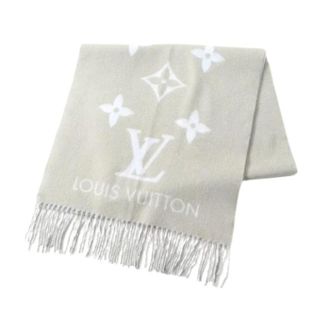 Louis Vuitton Pre-owned Scarves, female, Gray, Size: ONE SIZE Pre-owned Cashmere Scarf
