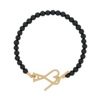 Ami Summer Pearls Armband - unisex - Armbanden - Zwart - S - Accessoires