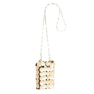 Paco Rabanne Metal handbags - Dames - Schoudertassen - Geel - ONE Size - Polyester - Tassen