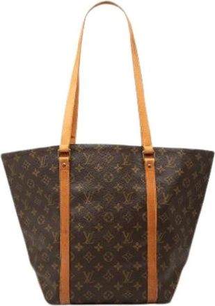 Louis Vuitton Pre-owned Monogram Sac Shopping 48 - Pre-owned - Mujer - Marr&oacute;n - ONE SIZE