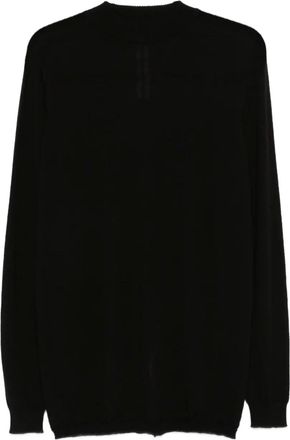 Rick Owens Maglione girocollo Level Lupetto - Nero