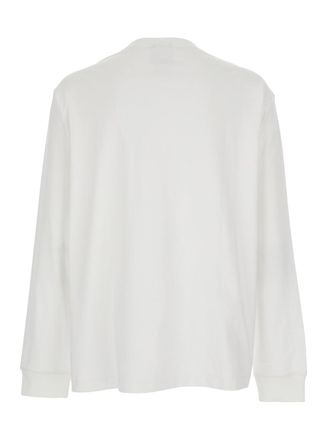 Calvin Klein Mens Crew Neck T-Shirt White Cotton T-Shirts And Polos