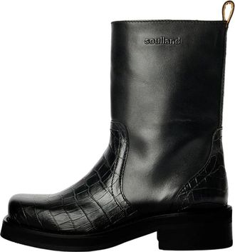 Soulland Arizona Stivali - - Shoes - Donna - Nero - 39 EU