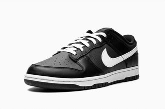 Nike Mens Dunk Low Sneakers In Black White