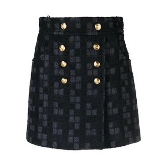 Gucci Mujer, Faldas, Negro, Talla: M