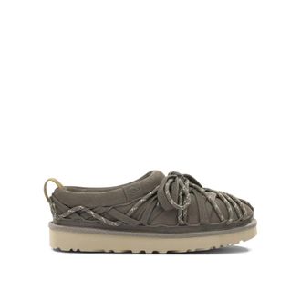 UGG Ugg, Schoenen, Dames, Grijs, 36 EU, Wol, Tasman Lace Slipper