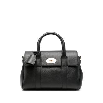 Mulberry Small Bayswater Grained-leather Tote Bag