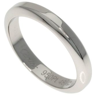 Cartier Platinum 950 Band Ring (Pre-Owned)