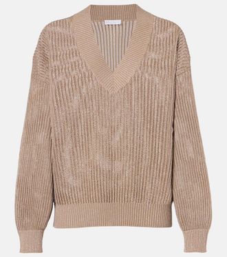 Brunello Cucinelli Pullover in misto cotone