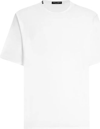 Dolce & Gabbana T-shirt con logo - Bianco