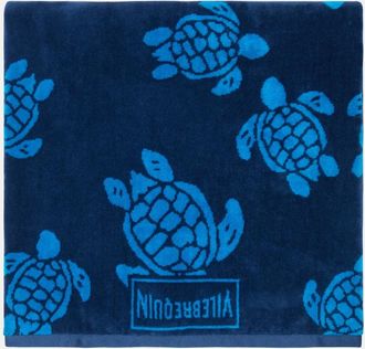 Vilebrequin Cotton terry jacquard beach towel