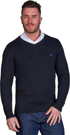 Raging Bull Classic V-Neck Sweater in Black at Nordstrom, Size Xxx-Large