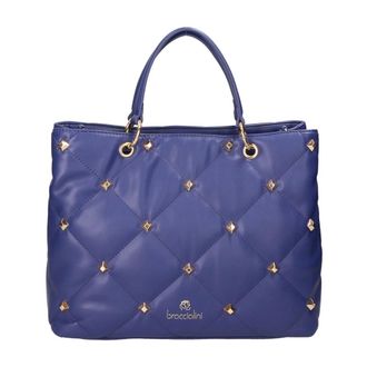 Braccialini Valoria Pro Schoudertas - Dames - Tassen - Blauw - Maat: ONE Size