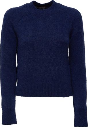Dries Van Noten Texas Raglan Sleeve Funnel-Neck Sweater