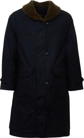 Filson Harbor Front Waxed Cotton Long Coat