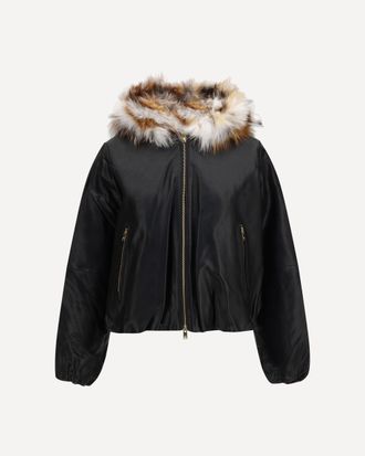 Moose Knuckles Cardin Jacket with fur collar Female M