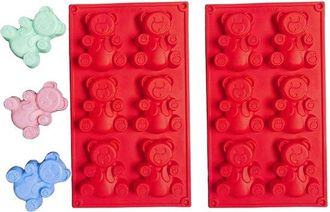 OEM Molde De Silicona Antiadherente De 2 Piezas Para Hornear Muffins, Jab&oacute;n, Cupcakes Y Gelatina, Herramienta De Cocina De Silicona, Verde