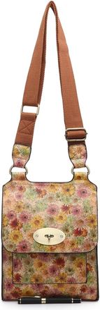 Generic Printed Cork handbag/shoulder bag/vegan leather satchel/eco-friendly PU Cork leather handbag/gift for her/messenger bag/sustainable fashion (Design 2)