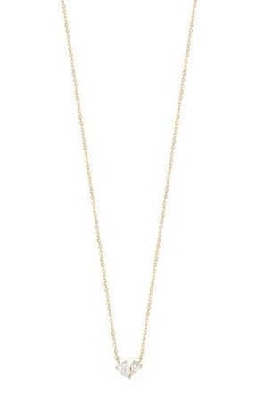 Bony Levy Diamond Pendant Necklace in 18Kyg 1Ps.08 2Rd.04 at Nordstrom Rack