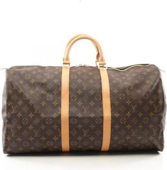 Louis Vuitton Pre-owned Weekend Bags, female, Brown, Size: ONE SIZE Pre-owned Canvas louis-vuitton-bags
