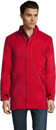 SOLS Volwassen uniseks Robyn gewatteerde voeringjack (Rood)