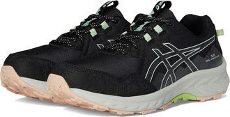 Asics GEL-Venture 10 Womens Running Shoes Black/Whisper Green : 7.5 B - Medium, Synthetic