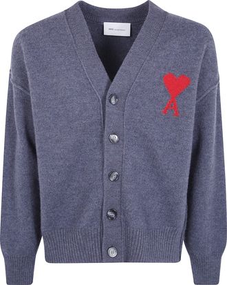 Ami Sweater V Neck Quota Ami De Coeur