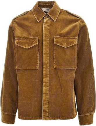 Aspesi Corduroy Field shirt Man XL