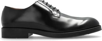 Tod's Leren derby schoenen - Heren - Nette schoenen - Zwart - 42 EU - Leer - Schoenen