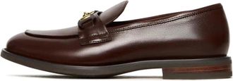 Cesare Gaspari Leren Loafers - Bruin - Dames - Loafers - Bruin - 40 EU - Leer - Schoenen