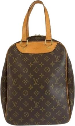 Louis Vuitton Pre-owned Monogram Handtas - Dames - Pre-owned - Bruin - Maat: ONE Size Zijde